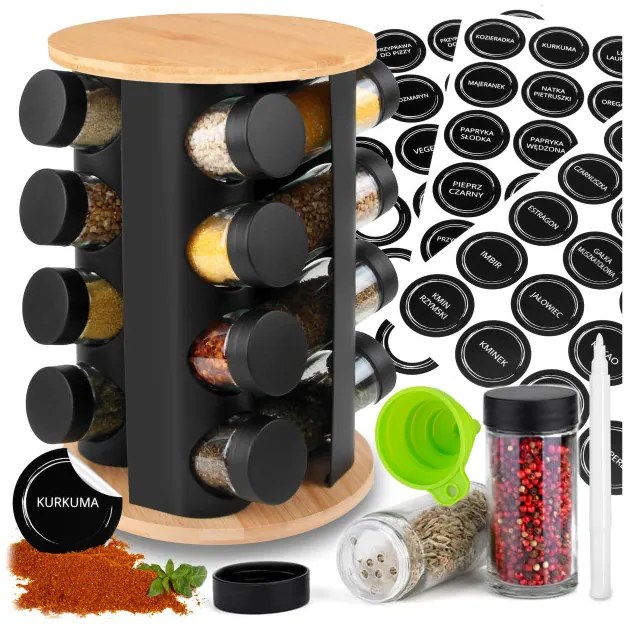 Stojan na koreničky ROMERO čierny