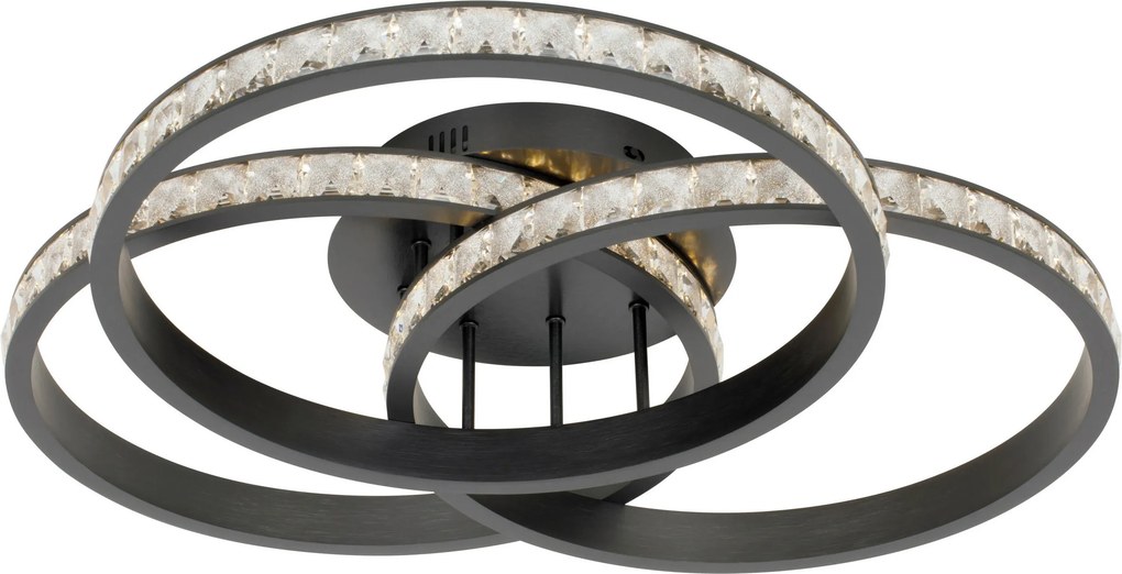 XXXLutz STROPNÉ LED SVIETIDLO, 64/15 cm Novel - Interiérové svietidlá - 008582005802
