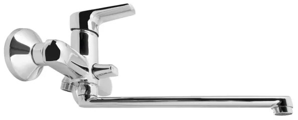 Aqualine - Umývadlová/vaňová batéria LOTTA lesklý chróm