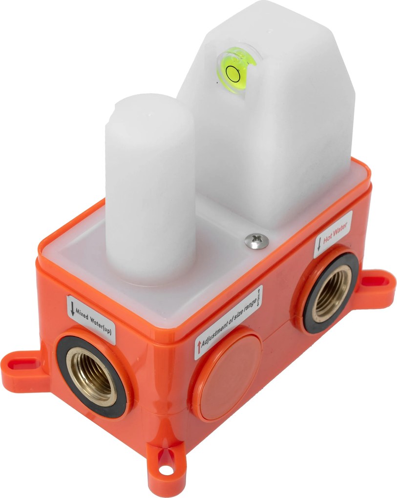 Rea Lungo, podomietková sprchová sada + BOX, biela, REA-P8540