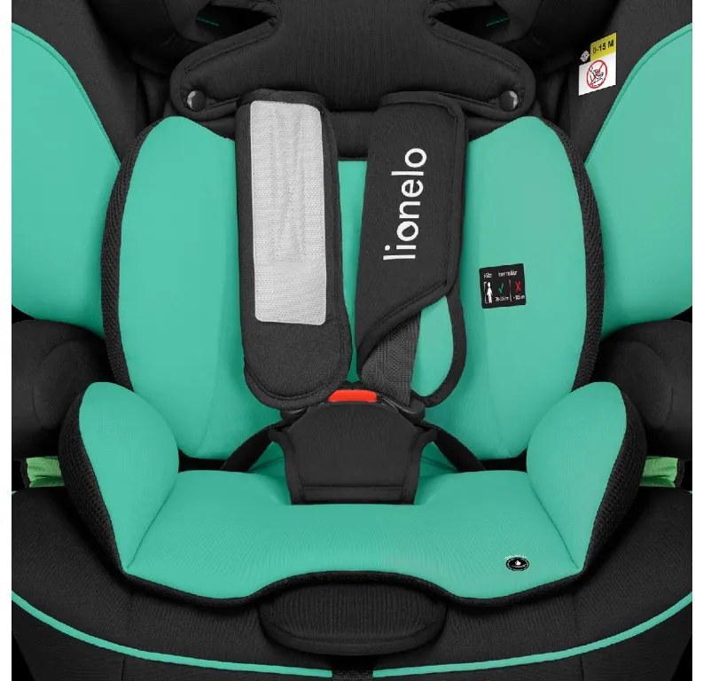Autosedačka Lionelo Levi I-Size 76 - 150 cm Farba: Black Grey