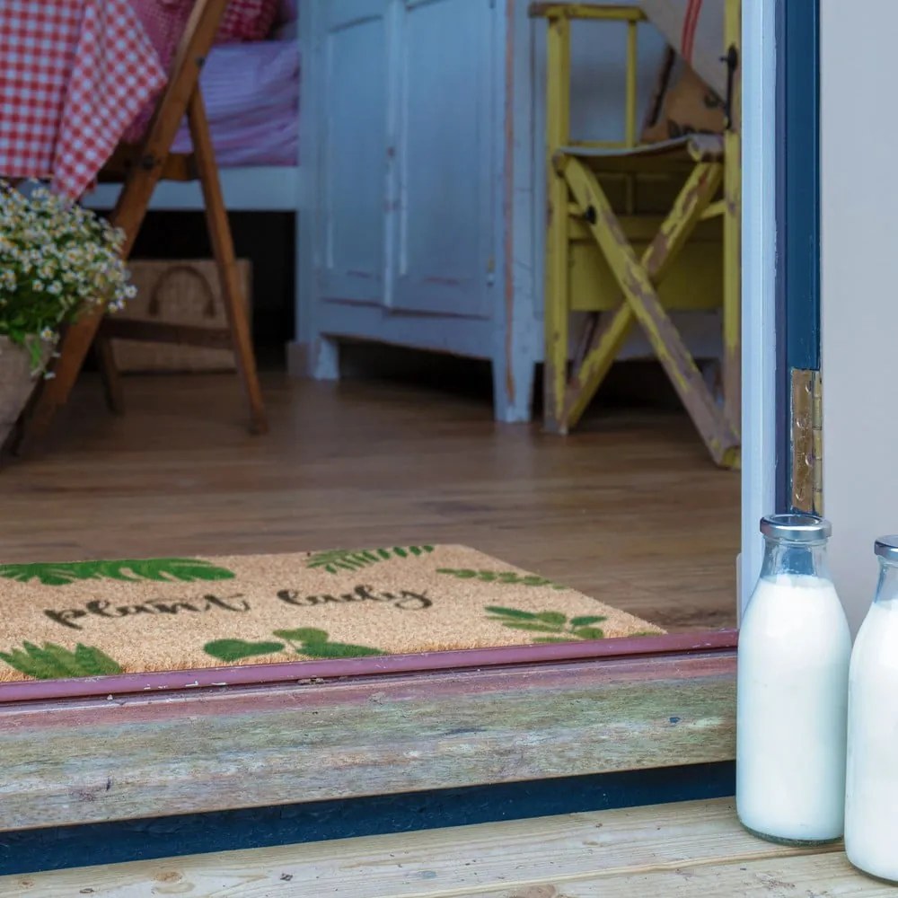 Rohožka z kokosového vlákna 40x60 cm Plant Lady – Artsy Doormats