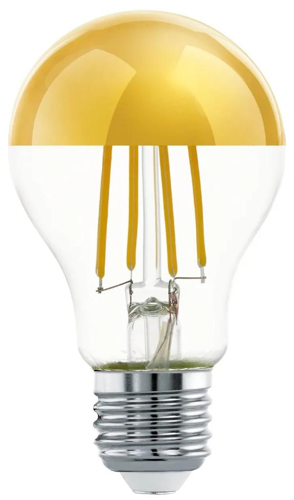 EGLO Filamentová LED žiarovka, E27, A60, 7,5 W, 806lm, 2700K, teplá biela