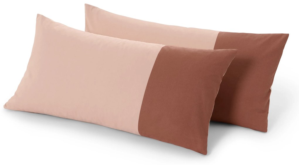 Obliečky na vankúše z renforcé, 2 ks