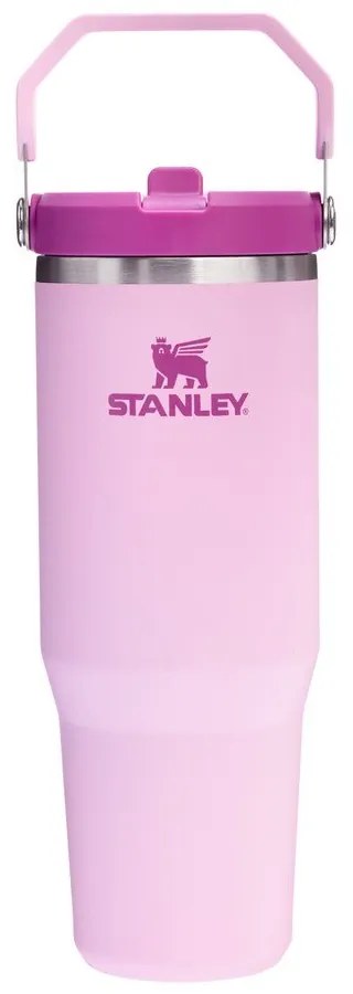 Ružová termoska 890 ml IceFlow Flip Straw 2.0 – Stanley