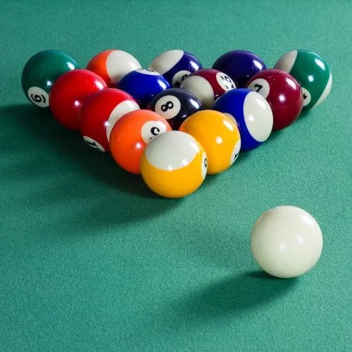 GamesPlanet® 7307 Biliardový stôl pool biliardový stôl s vybavením, 7 ft