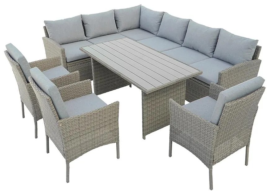 Komplet technoratanový Catania natural