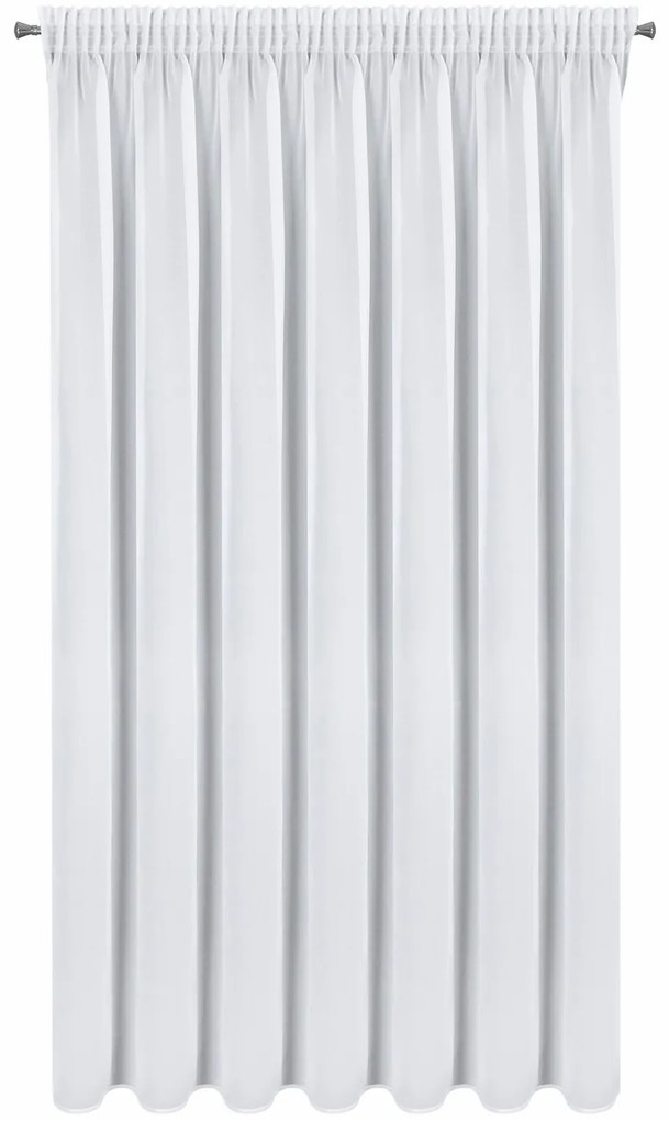 ZÁCLONA NA PÁSKE ARLETA 350X270 CM BIELA