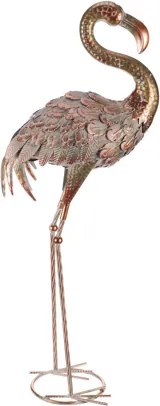 Plameniak 86 cm - kovová záhradná dekorácia