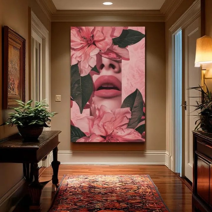Obraz Floral Lips | Talianske plátno
