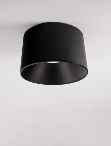 LED čierne moderné stropné svietidlo Atil 35