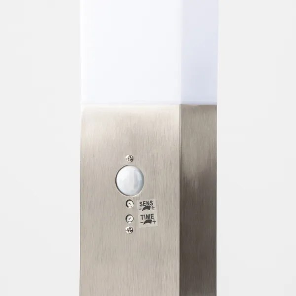 Brilagi - Vonkajšie svietidlo so senzorom NOVA 1xE27/15W/230V 40 cm IP44 matný chróm