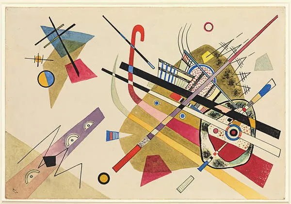 Obrazová reprodukcia Untitled; Ohne Titel (1922), Wassily Kandinsky