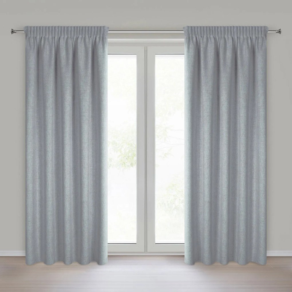 ZÁVES NA PÁSKE JULA2 140X270 CM MODRÁ