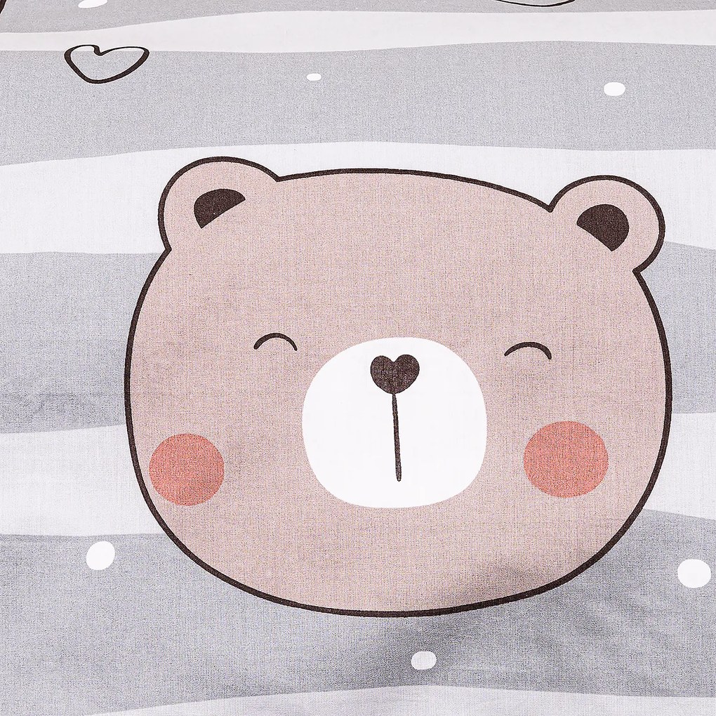 4Home Detské bavlnené obliečky Little bear