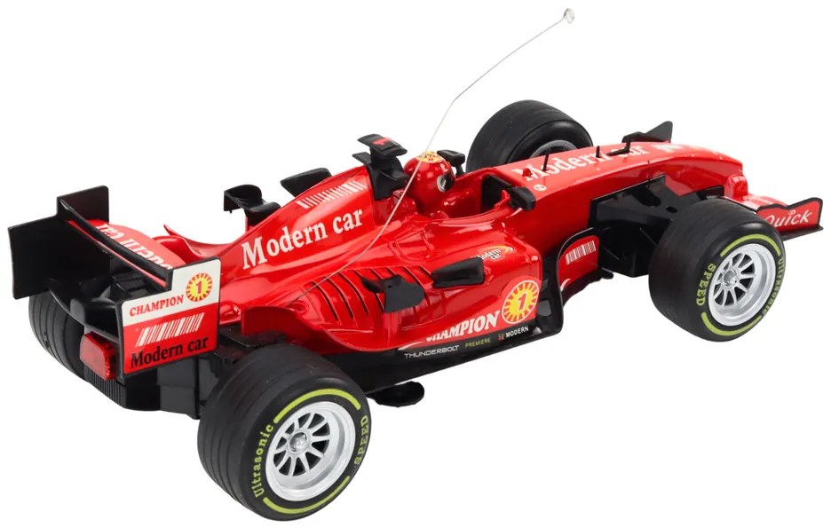 LEAN TOYS Závodné auto Formula s pohonom 1:12 - červené