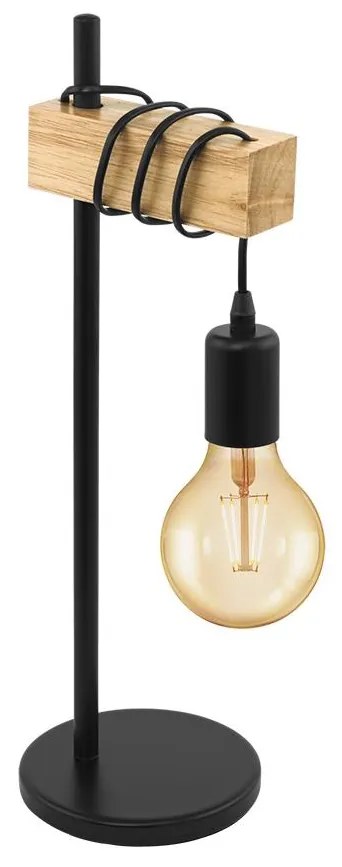 Eglo Eglo 32918 - Stolná lampa TOWNSHEND 1xE27/10W/230V EG32918
