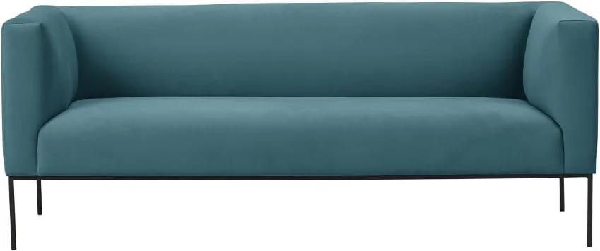 Tyrkysovomodrá pohovka Windsor & Co Sofas Neptune, 195 cm