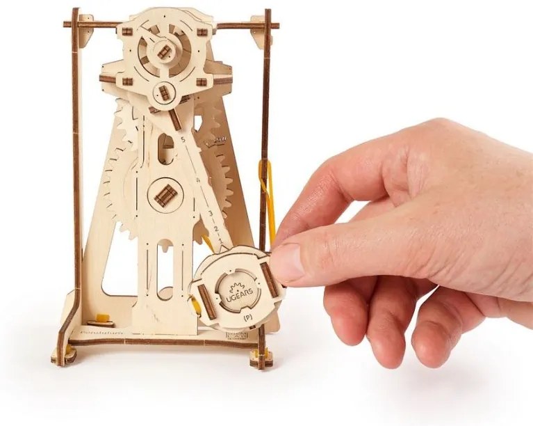 Ugears 3D puzzle Kyvadlo (metronom) 92 ks