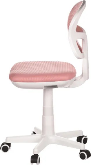 Detská otočná stolička ružová KA-C801 PINK