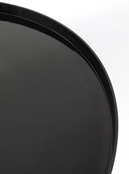 Zuiver Shiny bomb čierne príručné stolíky - 67 cm