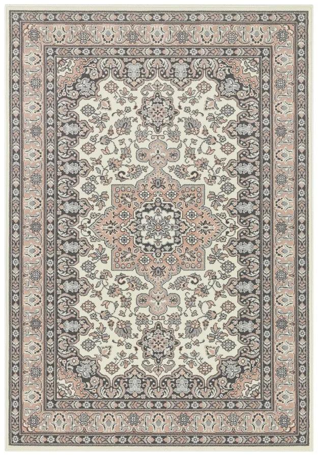 Nouristan - Hanse Home koberce Kusový koberec Mirkan 104443 Cream / Rose - 80x250 cm