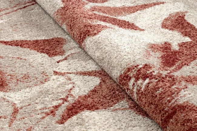 Koberec FUSION 8259 krémový / bordový