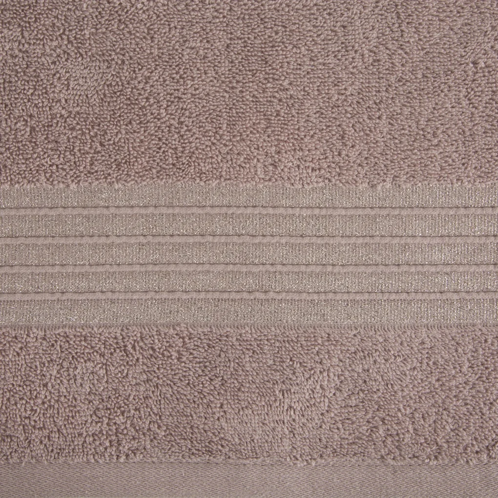 BAVLNENÝ UTERÁK LILA SADA 3KS 70X140 CM PUDROVÁ
