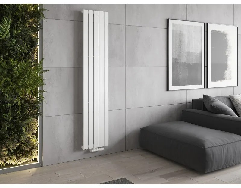 Mexen Boston, vykurovacie teleso 1800 x 376 mm, 740 W, biela, W213-1800-376-01-20
