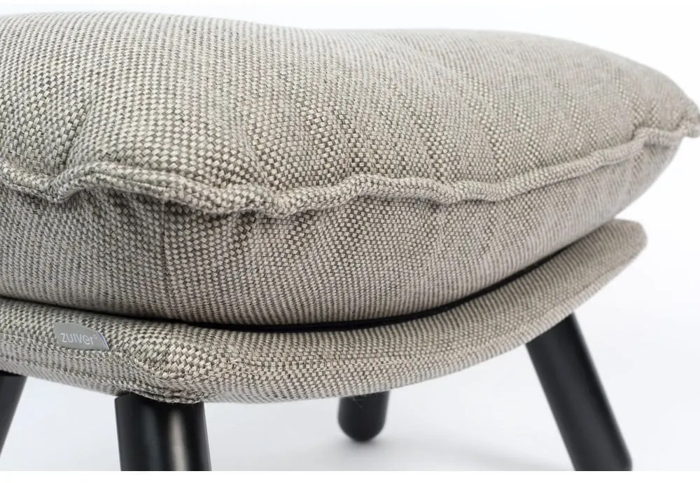 Sivá podnožka Zuiver Lazy Sack