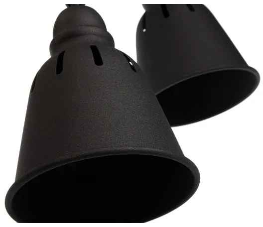 Bodové svietidlo FIONA 4xE14/8W/230V čierna