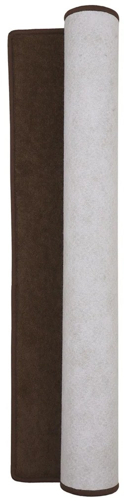 Vopi, Koberec behúň na mieru Eton hnedý 97, šíre 150 cm, hnedá, chodba / predsieň
