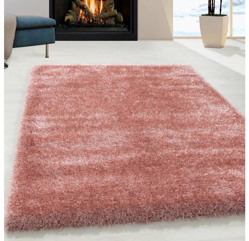 Ayyildiz Kusový koberec BRILLIANT 4200, Ružová Rozmer koberca: 200 x 290 cm