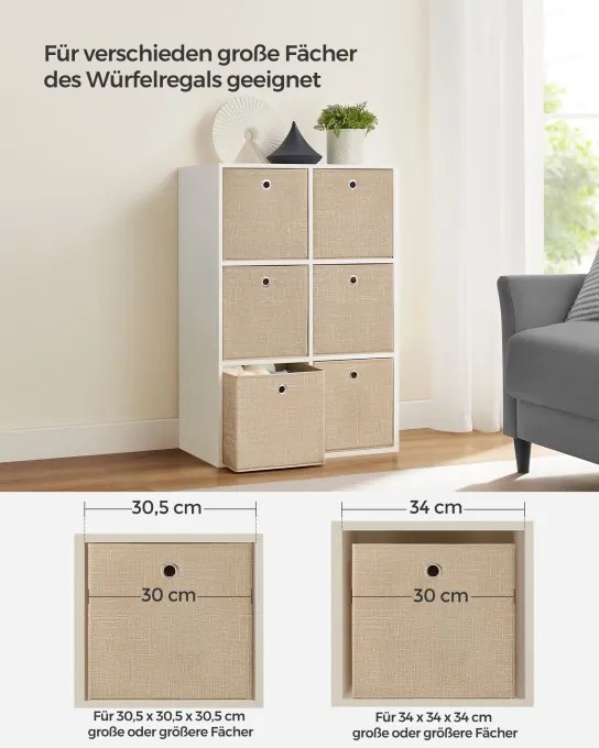 Set stohovateľných boxov RFB006K03 (6 ks)