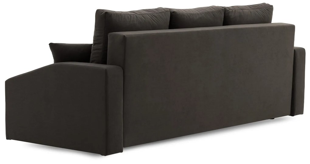 Veľká rozkladacia pohovka HEWLET PLUS Sivá