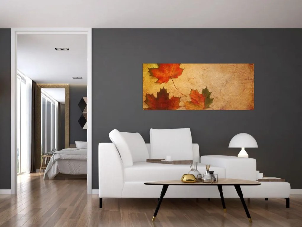 Obraz s jesenným motívom (120x50 cm)