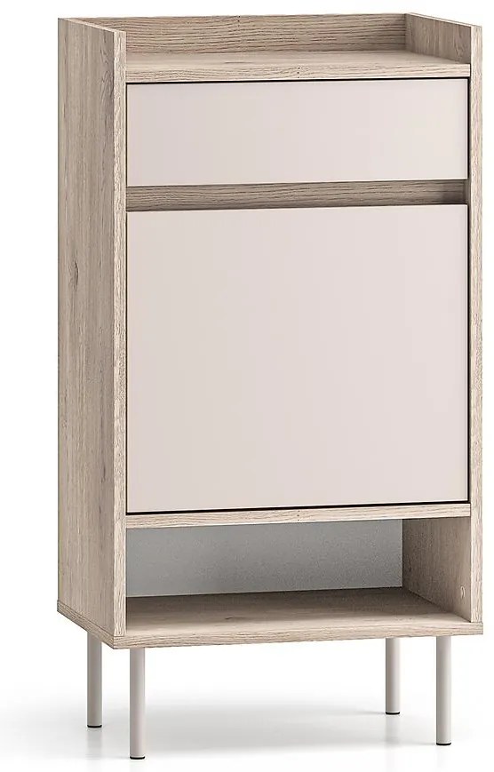 Skrinka na topánky Voco 04 dub cremona/cashmere