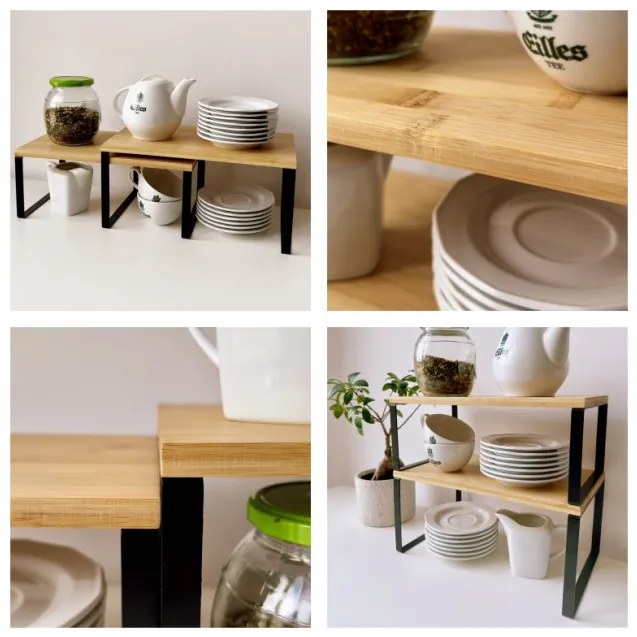 Sada kuchynských políc GINGER (2 ks)