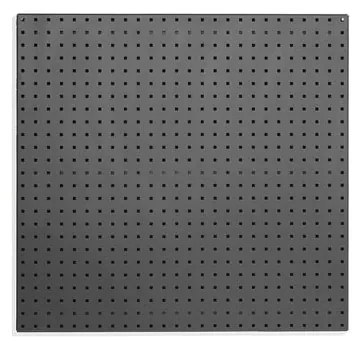 Panel na náradie DIRECT, 1000x1000 mm, tmavošedá