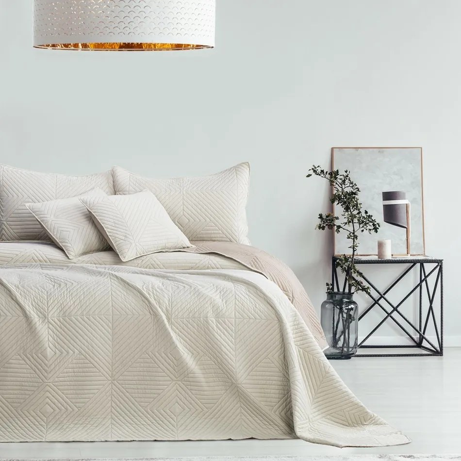Restilo Prehoz na postel Softa beige - cappucino, 220 x 240 cm