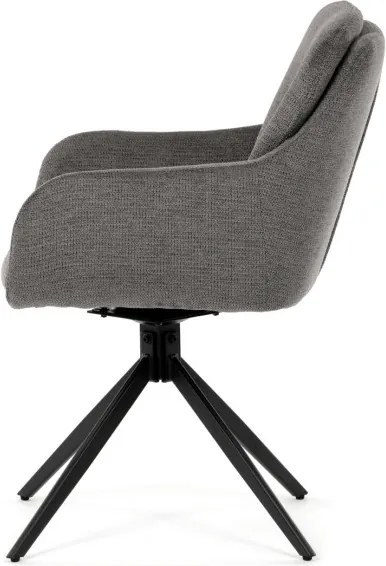 Jedálenská stolička sivá DCH-P3174 GREY2