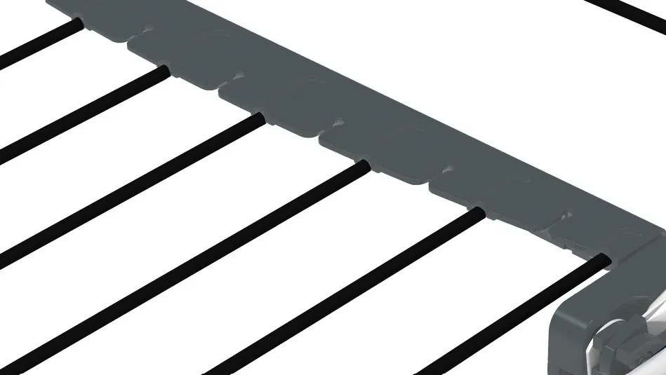 Erga Model 203, sušiak na bielizeň 178x55x106 cm, čierna, ERG-SEP-10SUSST203BLA