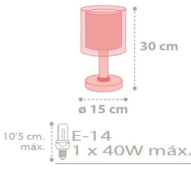Dalber D-41431 - Detská lampička COLOR RAIN 1xE14/40W/230V