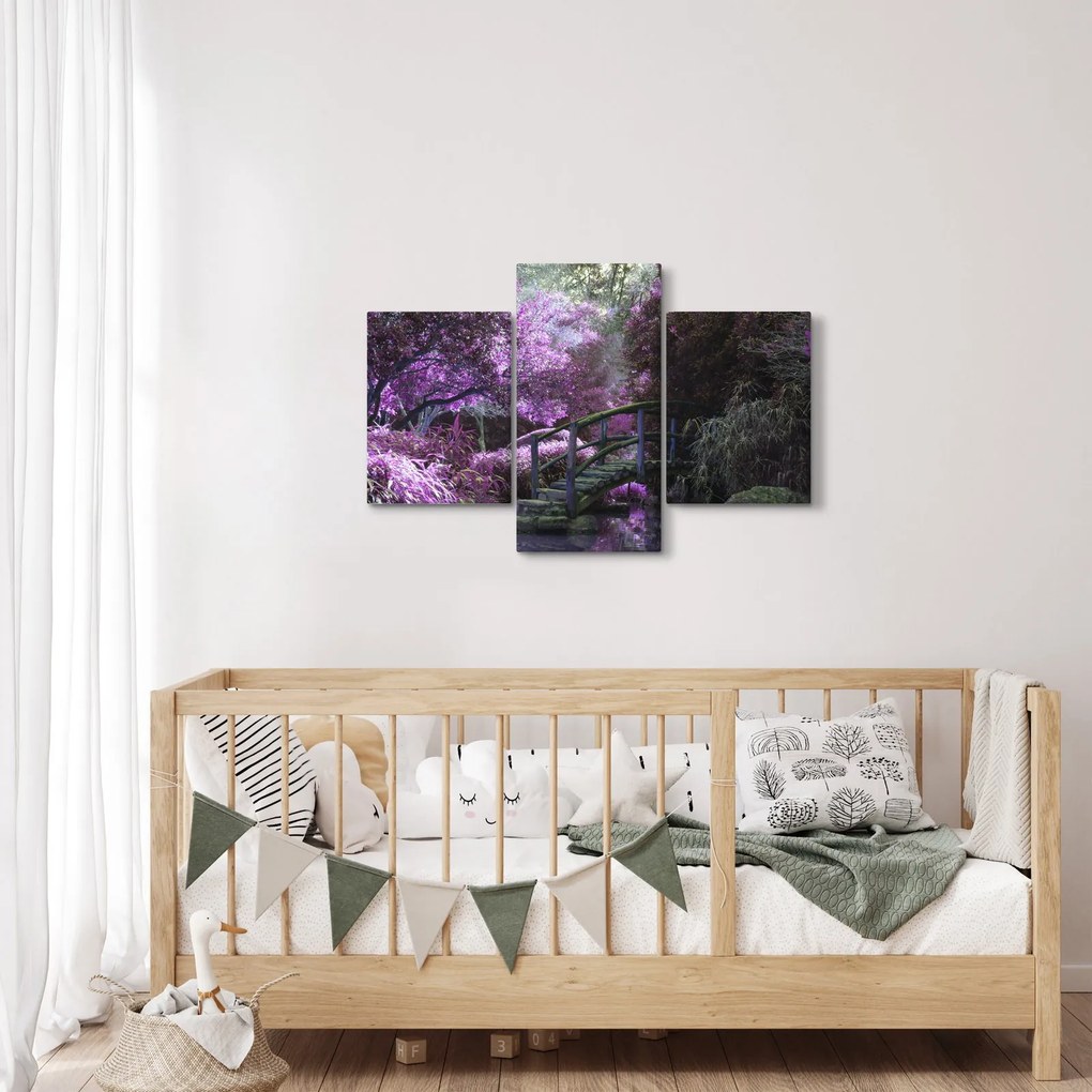 Obraz - Mystická záhrada (90x60 cm)