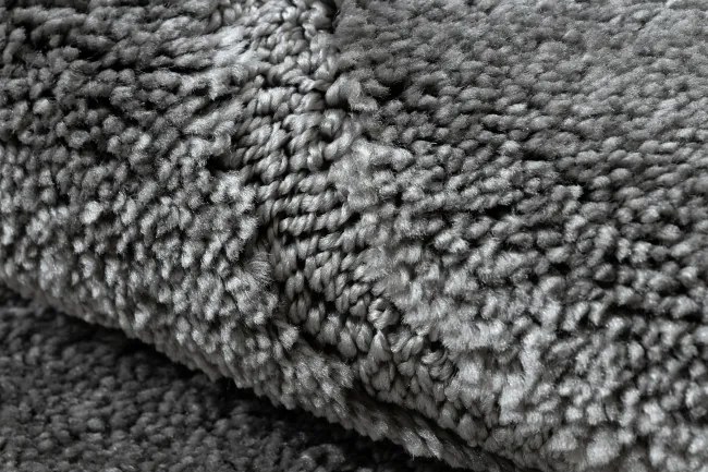 Kúpeľňový koberček SUPREME WAVES vlny, sivý