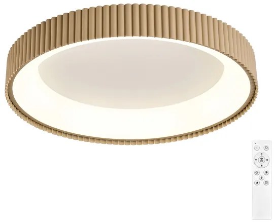 Brilagi - stmievateľné LED stropné svietidlo FALCON MODERN LED/54W/230V 60 cm béžové + diaľkové ovládanie