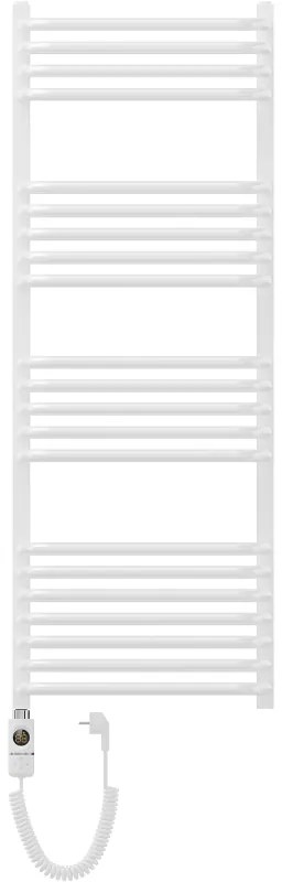 Mexen Apollo, elektrické vykurovacie teleso 1210x450 mm + vykurovacia tyč 600 W, biela, W117-1210-450-2600-20