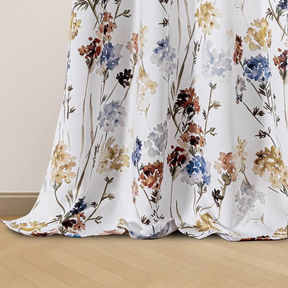 Biely dimout záves 135x250 cm Solkone – Restilo