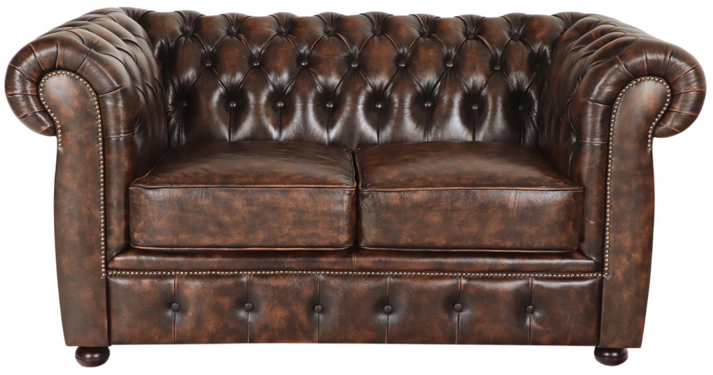 furniture-nabytek.cz - Pohovka Chesterfield dvoumístná