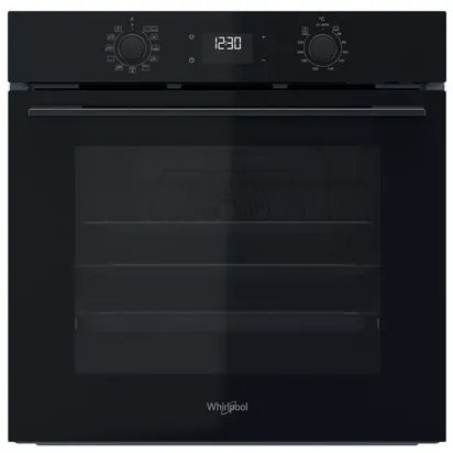 Whirlpool vstavaná elektrická rúra čierna farba, samočistenie OMK58HU1B